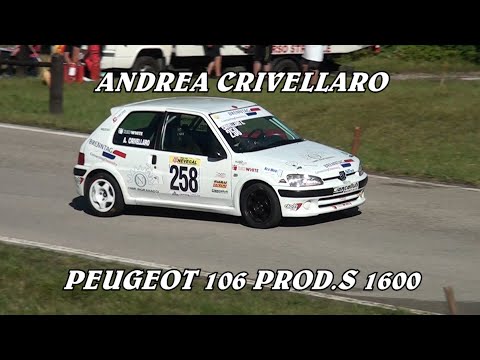 ANDREA CRIVELLARO | SALITA ALPE NEVEGAL 2022 | PEUGEOT 106 PROD.S 1600