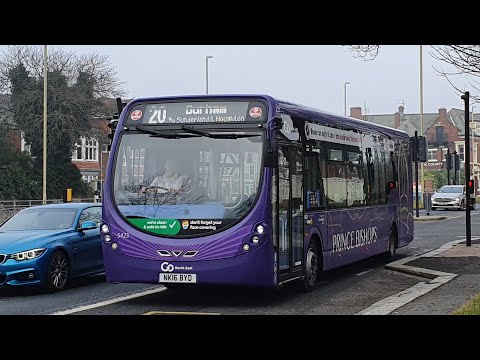 Journey on Route 20 | NK16BYD/5423 - Go North East: Wright StreetLite DF/Max Micro-Hybrid