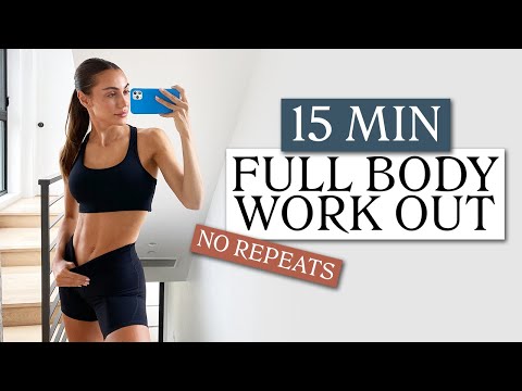15 Minute Full Body Work Out // No Repeats // No Equipment // Sami Clarke