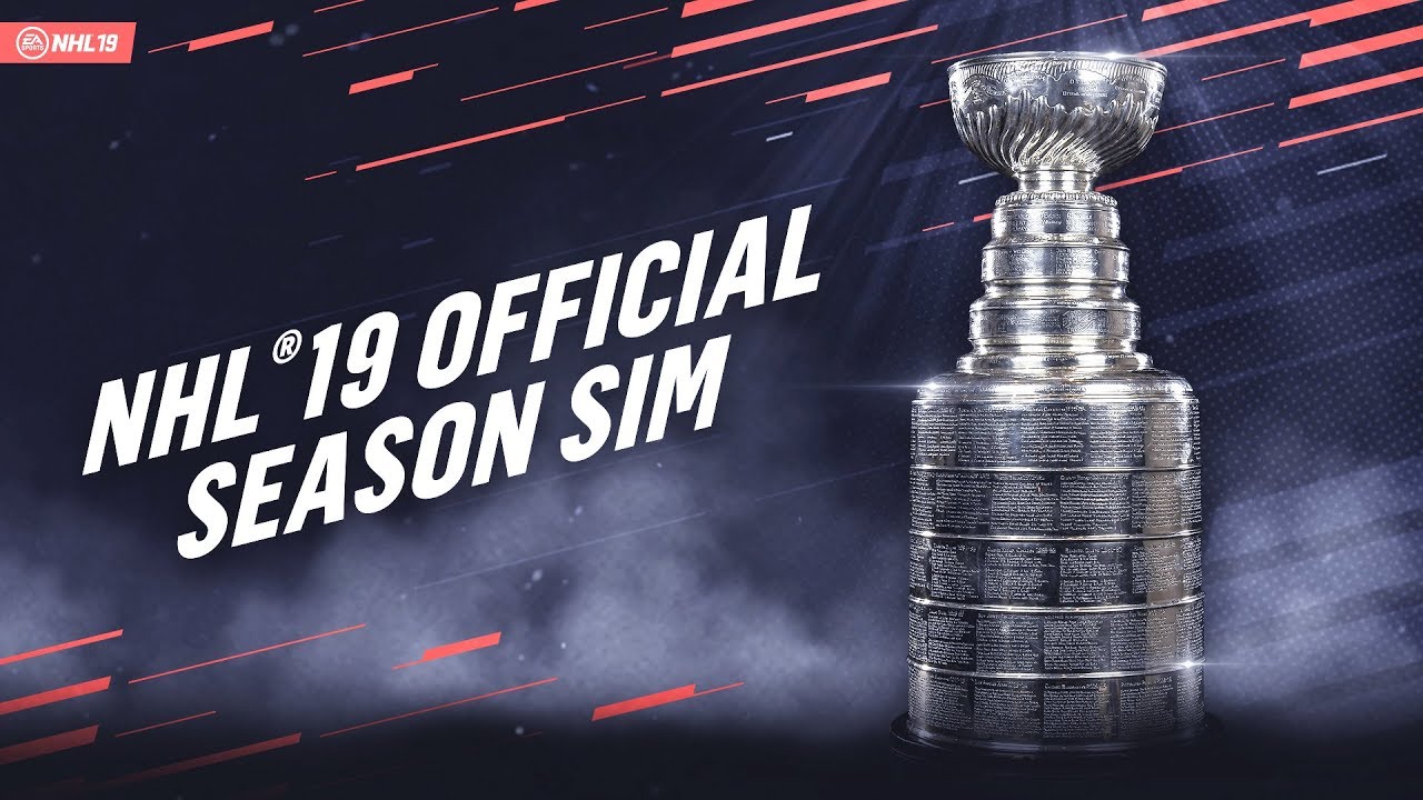 NHL 19 | 2018-19 Season Simulation - YouTube