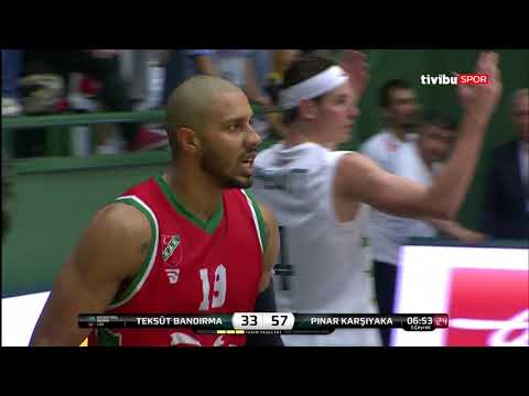 Maç Özeti:Teksüt Bandırma BK - Pınar Karşıyaka 1.Hafta Maç Özeti