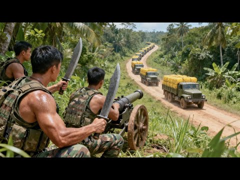 八路在日車隊途中設伏，殺得日軍片甲不留 ⚔️ 抗日  MMA | Kung Fu