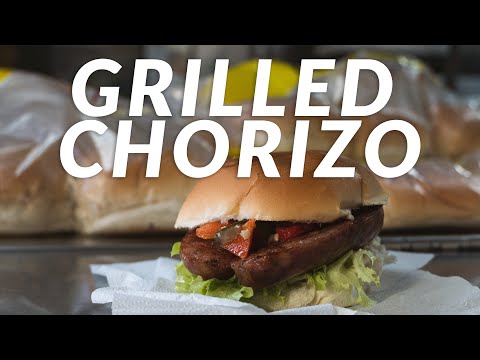 Choripán - Grilled Chorizo In A Bun! | Taste Of Uruguay