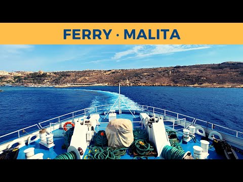 Passagem na balsa MALITA, Mġarr - Ċirkewwa (Gozo Channel Line)
