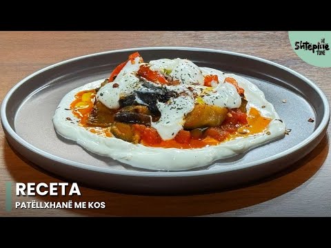 Patëllxhanë me kos, receta nga Linda Fishta - Në Shtëpinë Tonë