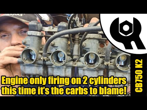Honda CB750 K2 Carb removal & cleanup Ep.21 #1882