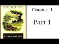 Of Mice and Men – Chapter 1 (Part 1) | AI Voice Audiobook | John Steinbeck