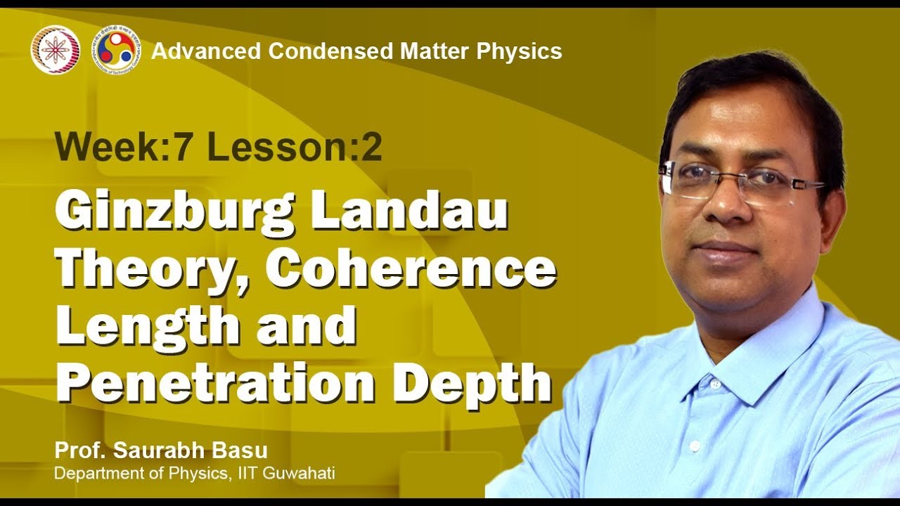 Ginzburg Landau Theory, Coherence length and penetration depth