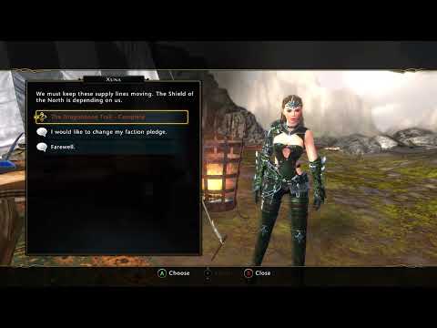 #Neverwinter - Dark Elf Rogue / Joining A Dragonbone Faction (Xbox One)