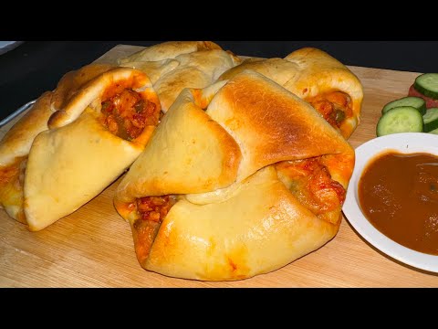 Zingy Parcel Recipe | Yummiest Chicken Snacks | Domino’s Style Zingy | Kitchen With Fiza