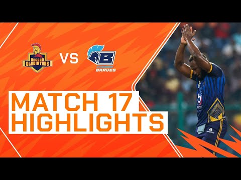 2023 Abu Dhabi T10, Match 17 Highlights: Deccan Gladiators vs Chennai Braves | Season 7