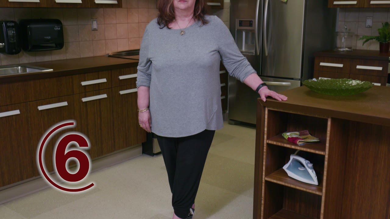 Follow along with the Otago Exercise Program Level B with HOP-UP-PT