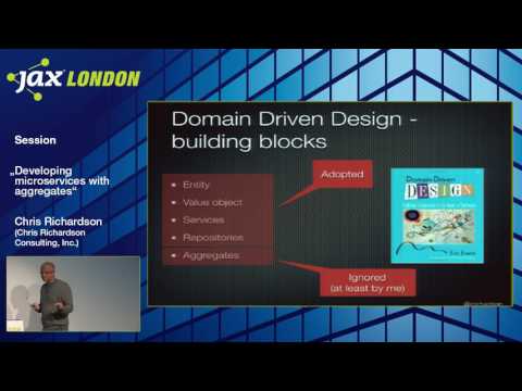 JAX London 2016: Chris Richardson - Developing Microservices with Aggregates