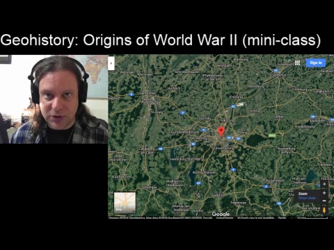 Live Stream: Demo Geohistory Class on Origins of World War II