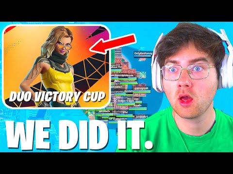 I Qualified in the DUO CASH CUP in Chapter 7 Fortnite! (Full Tournament)