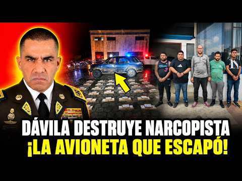 Dávila REVIENTA la PISTA CLANDESTINA del NARCO en TAURA: La AVIONETA que ESCAPÓ y lo que DEJÓ