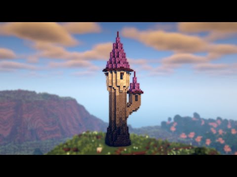Minecraft | How to Build a Wizard Tower | Build Tutorial