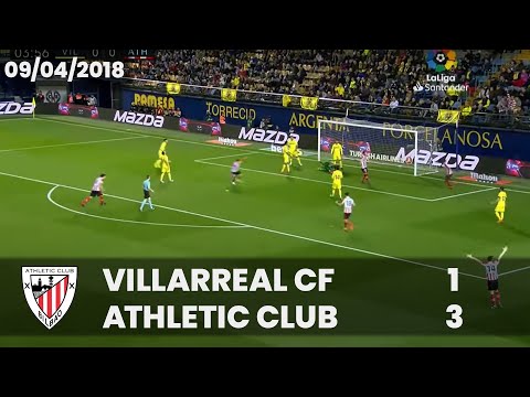 Imagen de portada del video ⚽ LaLiga Santander 17/18 I J31. Villarreal CF 1 – Athletic Club 3
