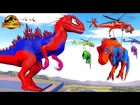 RELEASE ALL 110 TERRESTRIAL & MARINE DINOSAURS IN CALIFORNIA - Jurassic World Evolution 2