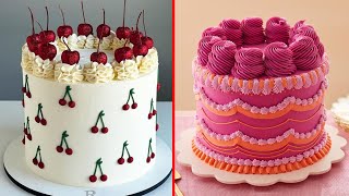 7 Easy Cake Decorating Tutorials | Most Satisfying Cake Decorating Ideas