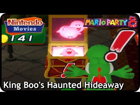 Mario Party 8 - King Boo's Haunted Hideaway (3 Players, Very Hard, Mario vs Yoshi vs Toad vs Boo)