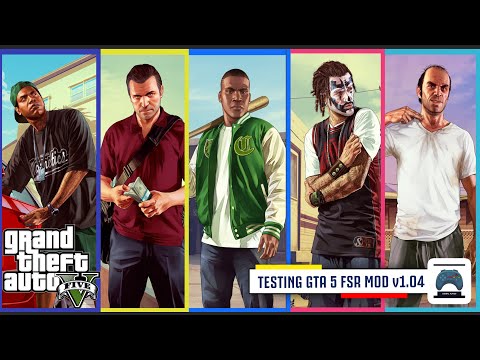 Testing Gta 5 AMD FidelityFX Super Resolution Mod (Fps Comparison & Performance)