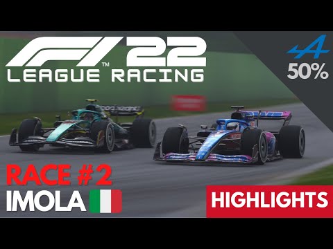 Punktejagd in Imola | League Racing | 50% | FH4 - F1-Onlineliga | F1 22 | HIGHLIGHTS