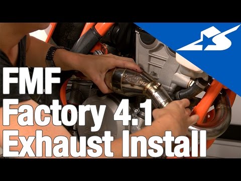 FMF Factory 4.1 Full Exhaust System Install | Motorcycle Superstore