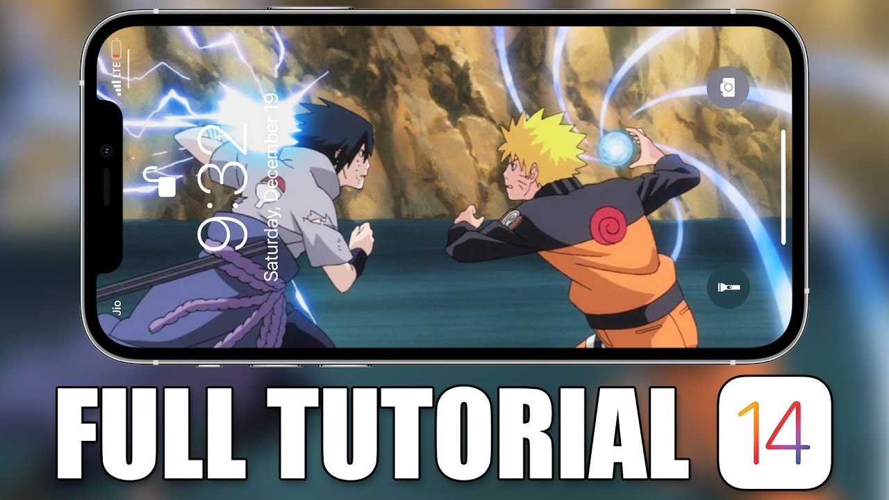 100+ Naruto Live Wallpapers iPhone Tutorial | Naruto vs Sasuke Full Fight, Sharingan Live Wallpaper