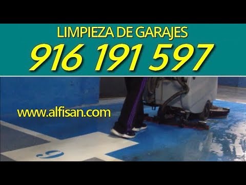 ▷ LIMPIEZA DE GARAJES EPOXI • 916 191 597 • EMPRESA DE LIMPIEZA DE GARAJES
