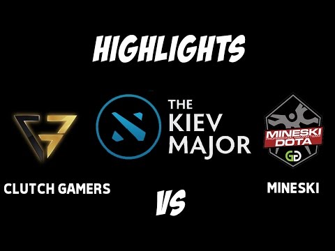 Clutch Gamers vs Mineski The Kiev Major 2017 Southeast Asia Qualifier Highlights