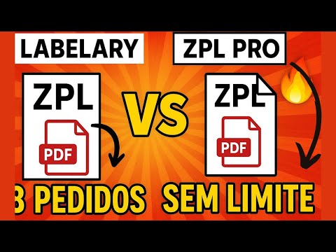 Vídeo: Converter ZPL para PDF: etiquetas e impressão