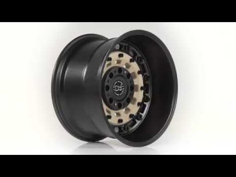 Black Rhino Truck Wheels - Arsenal in Sand On Black