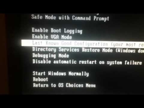 comment reparer c windows system32 config system