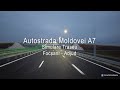Autostrada Moldovei A7 Simulare Nocturnă De Traseu Focșani Adjud