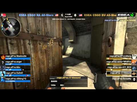 ESEA S13 LAN Playoffs - All-Stars Game NA vs. EU