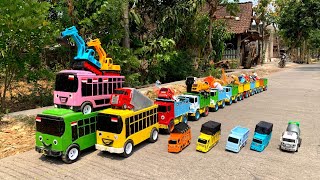 Download lagu WADIDAW !! Mobil Truk Tronton Panjang Bongkar Mainan Mobil Mobilan Truk Molen, Truk Mixer, Excavator mp3