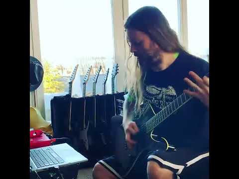 DECAPITATED - VOGG PRACTICING " BABYLON'S PRIDE " RIFF