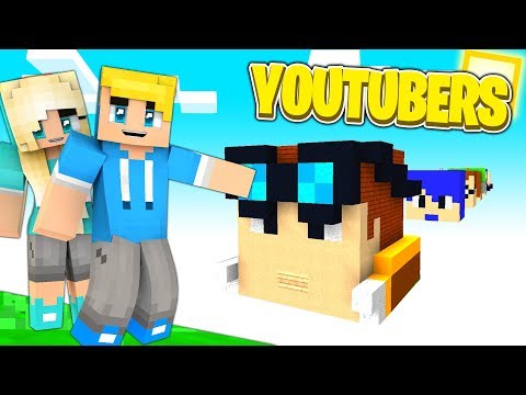 SALTA SULLE TESTE DEGLI YOUTUBERS!! - Minecraft ITA