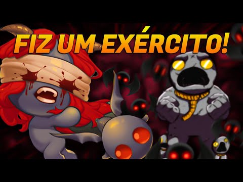 GREED MODE com EXÉRCITO de FAMILIARS no The Binding of Isaac