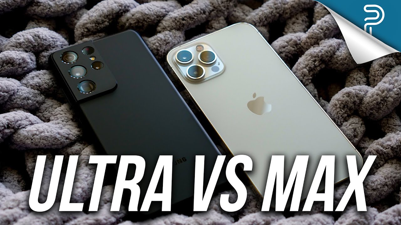 Galaxy S21 Ultra vs iPhone 12 Pro Max - You'd be Shocked!