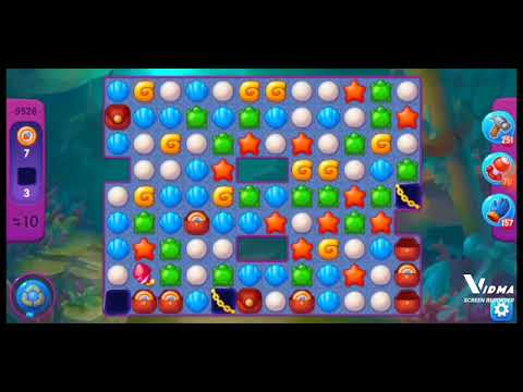 Fishdom. 9526 super hard level no boosters and diamonds. 19 moves