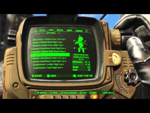 Fallout 4 - INVINCIBLE BUILD Setup (Best Defense Gear Build In Fallout 4)