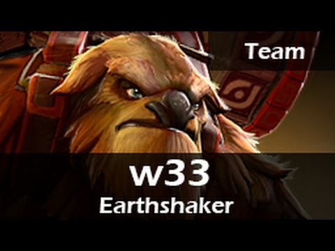 88: w33 (w33haa) as Earthshaker Jungle, ft. Illidan (Illidanstrdoto) - Team Gameplay