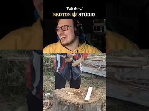 Ako Sa Rúbe Drevo? 🪓 SkotyRe #shorts