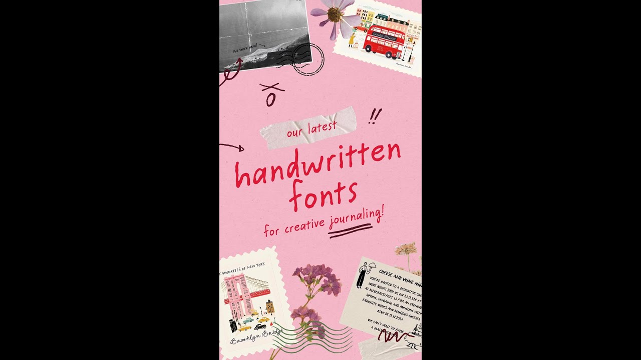 Handwritten Fonts - Creative Market