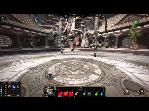 Smite gameplay ranked duel Plat V Hou yi vs Hou yi