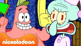 Download lagu SpongeBob | Patrick mengganggu Squidward selama satu jam! ⭐️ (Bagian 2) | Nickelodeon Bahasa mp3