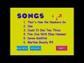 Sesame Street 123 Count With Me 1999 DVD Menu Walkthrough