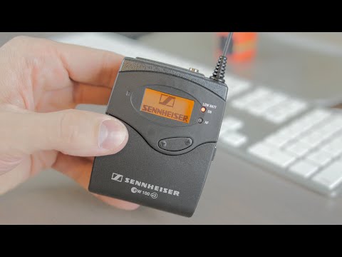 Sennheiser EW 112-P Microphone - Unboxing and Demo